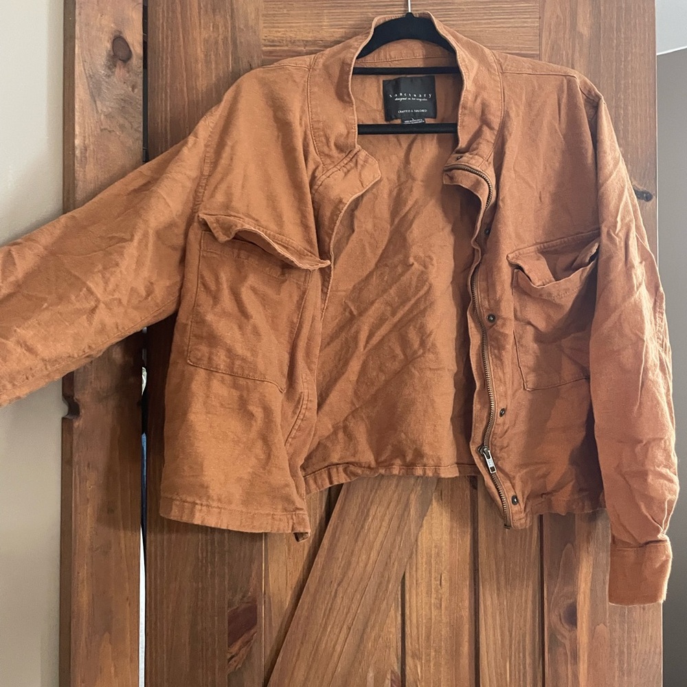Sanctuary Tan Crafted Jacket